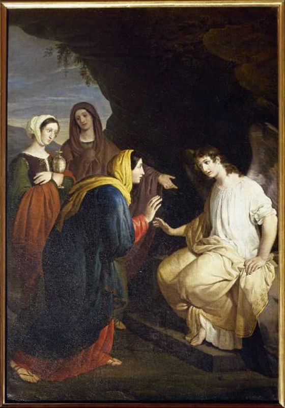 Angelo annuncia la resurrezione alle pie donne, 1825 - Accademia Carrara, Bergamo
